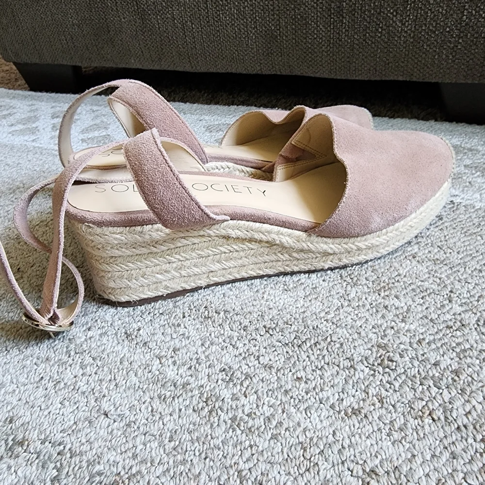 Sole Society Channing Espadrille Wedges